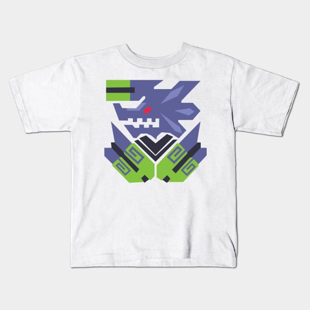 Monster Hunter Icon! Kids T-Shirt by taylarwong